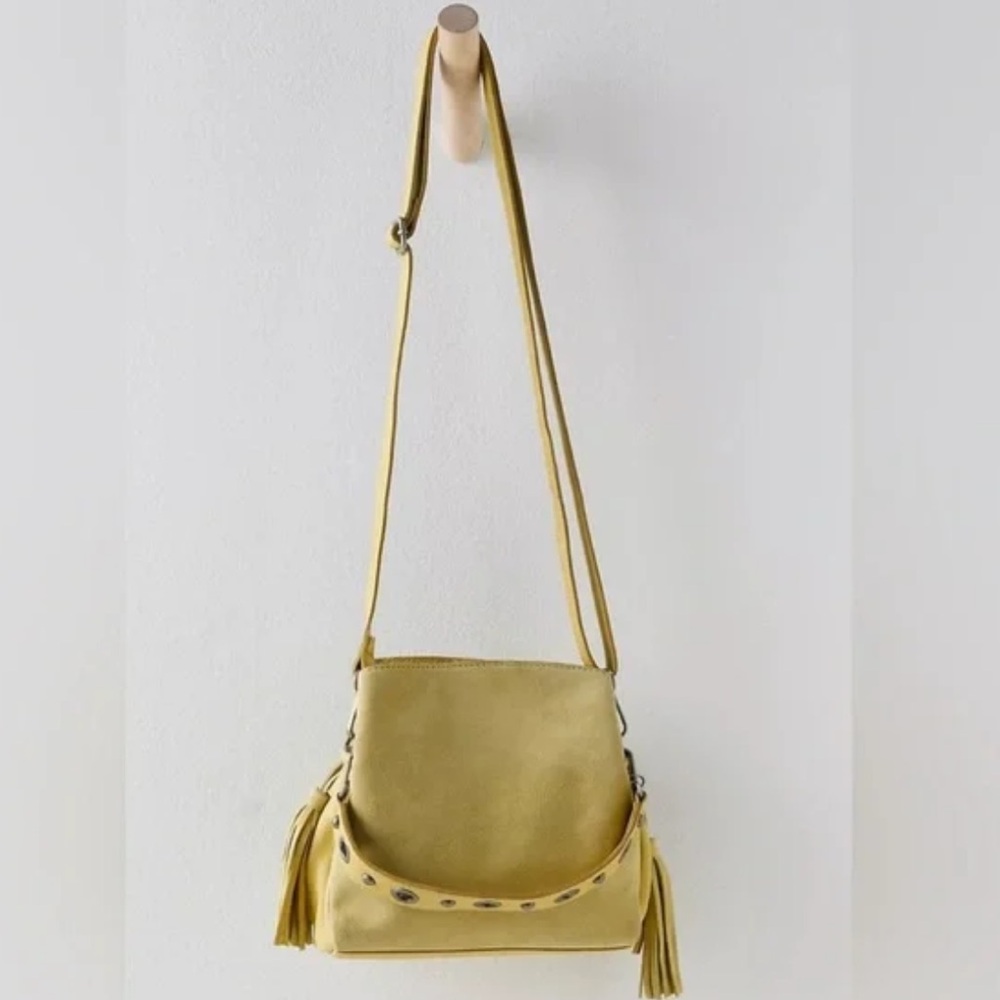 Free People Sindy Suede cross body purse